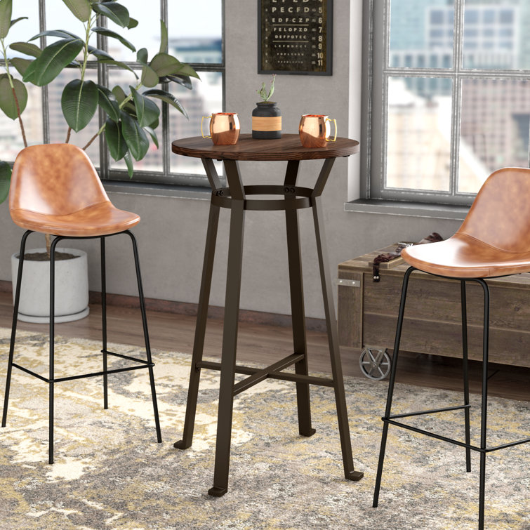Williston Forge Overstreet Rustic Pub Table